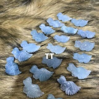 Mặt hồ ly aquamarine