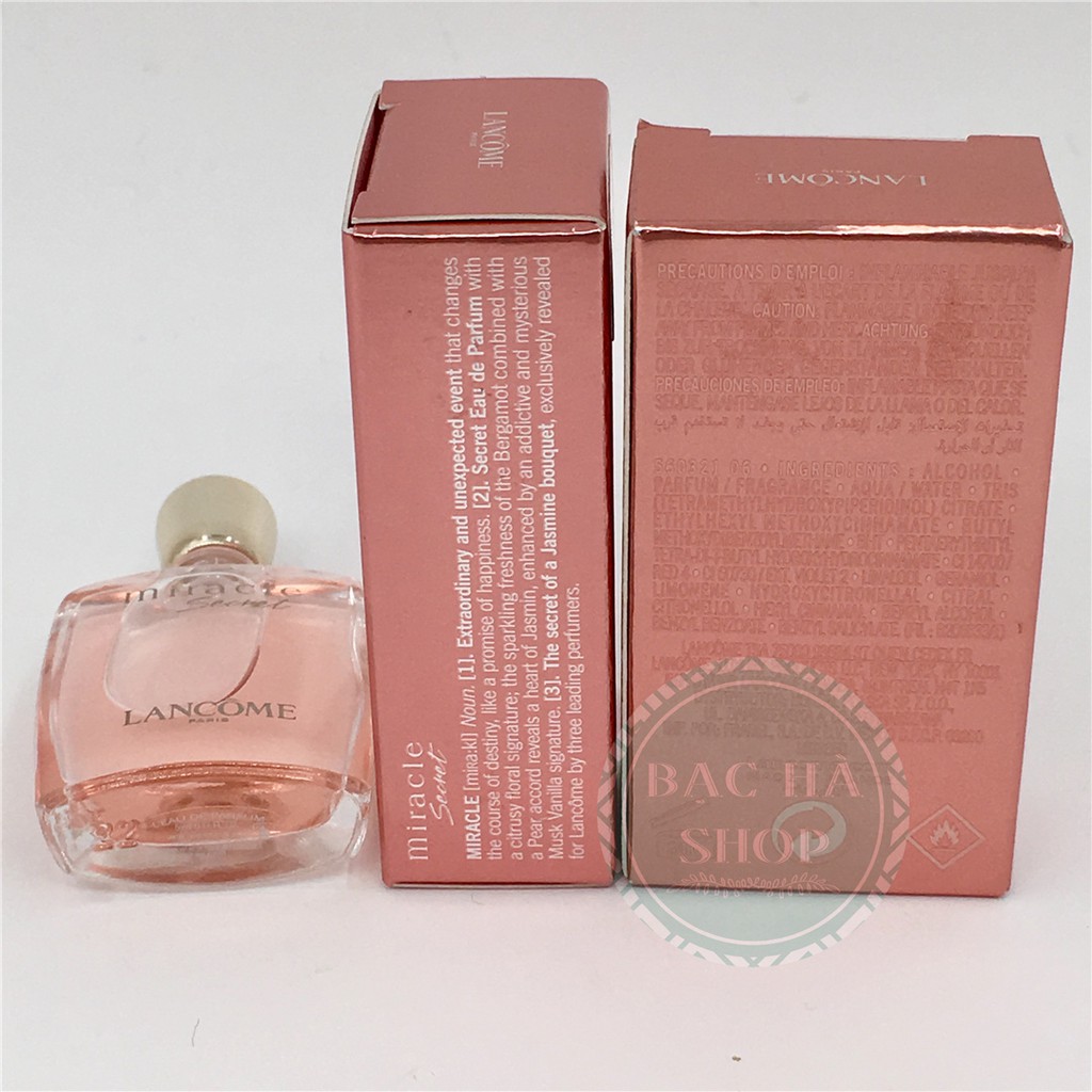 Lancome Nước Hoa Miracle Secret EDP 5ml-Mini