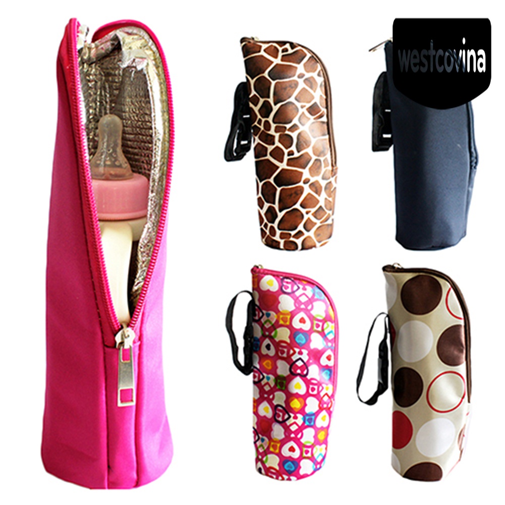 [Hot]☀ Bình Sữa Giữ Nhiệt Treo Xe Đẩy Em Bé
