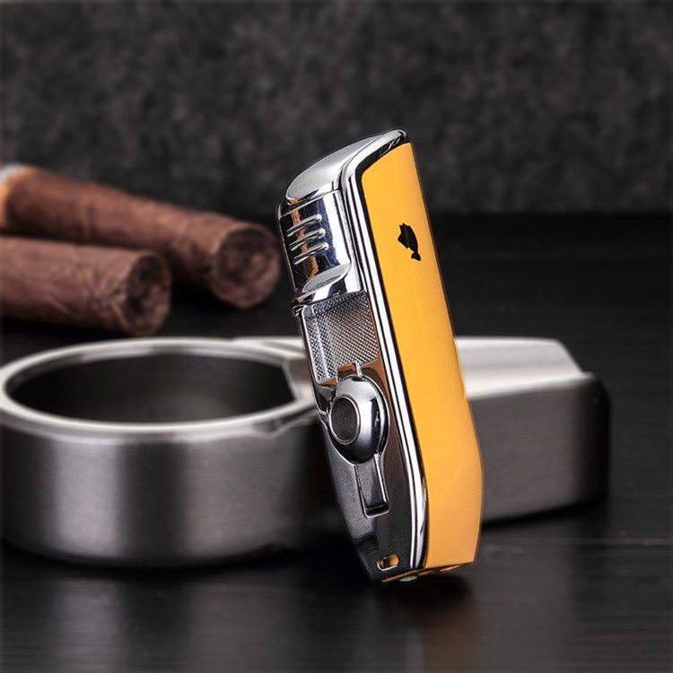 {HOT} Hộp Quẹt Bật Lửa Khò Gas 3 Tia Cohiba COB-528 #7