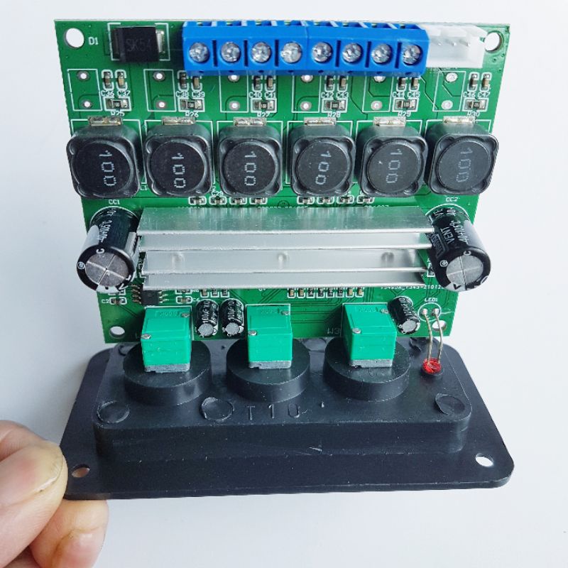 Board công suất chế loa vi tính siêu khủng 200w. Mạch 2.1 3 kênh đánh sub hơi