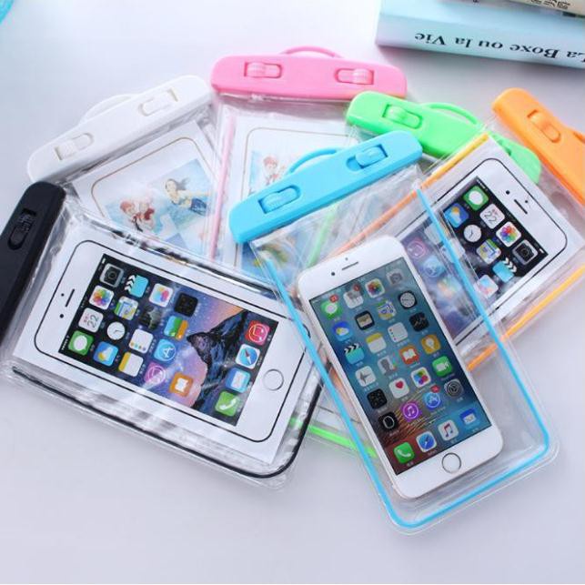 Túi Chống Nước Điện Thoại Trơn Đi Biển Đi Bơi - Túi chống nước đi bơi, đi mưa cho điện thoại