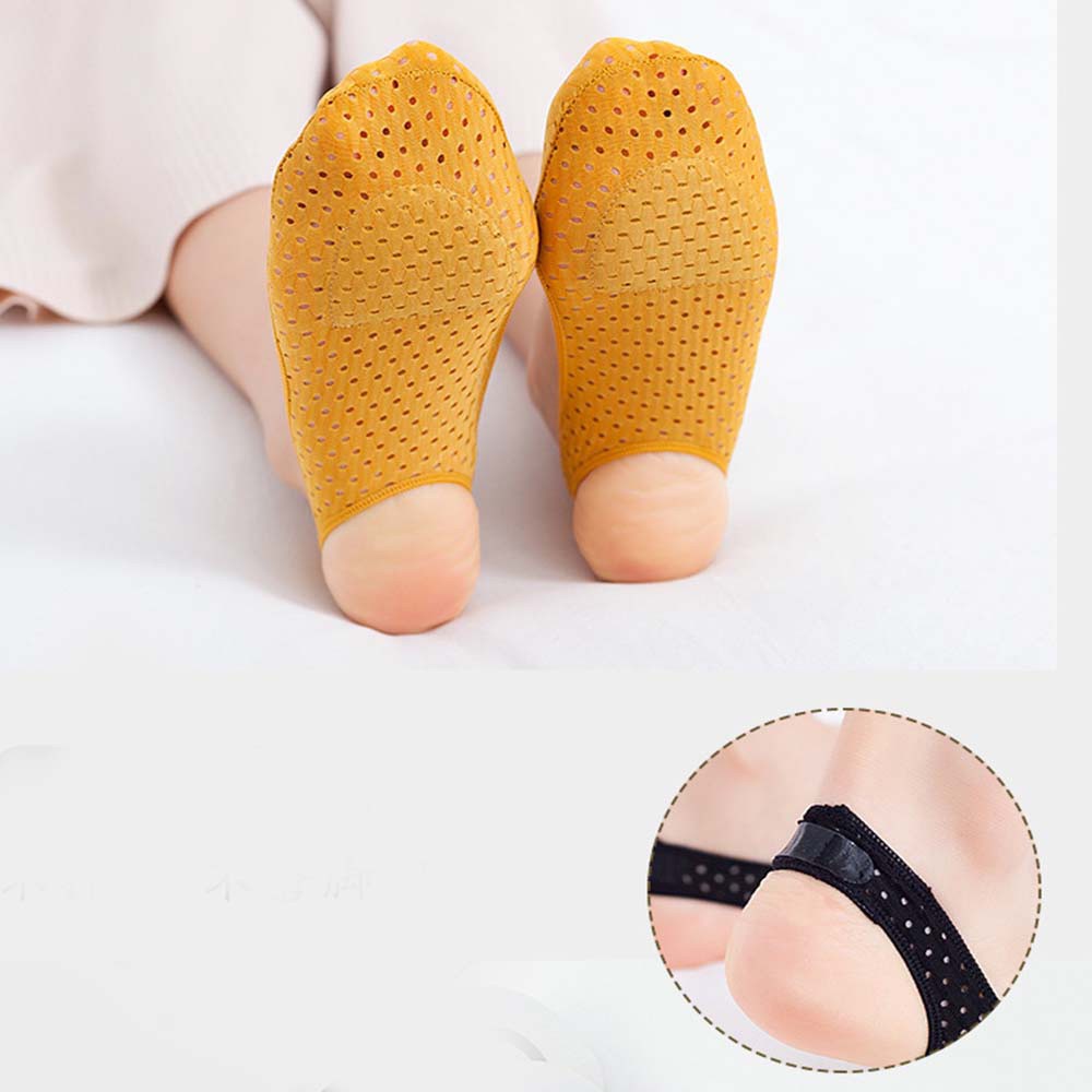 Vớ thuyền mềm mại siêu mỏng đệm silicon chống trượt thoáng khí dành cho nữ