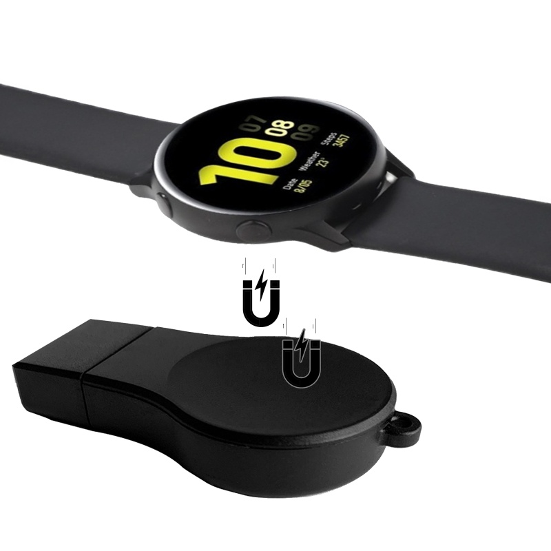 Đế Sạc Không Dây Từ Tính Cho Đồng Hồ Thông Minh Samsung-Galaxy Watch Active 2 40mm 44mm Gear S2 S3