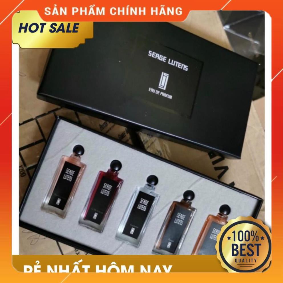 [SIÊU CẤP] (chuẩn auth) (chuẩn auth) Set Bộ Nước Hoa Serge Lutens Mini 5 chai/ 5ml chai chuẩn auth [RẺ NHẤT]