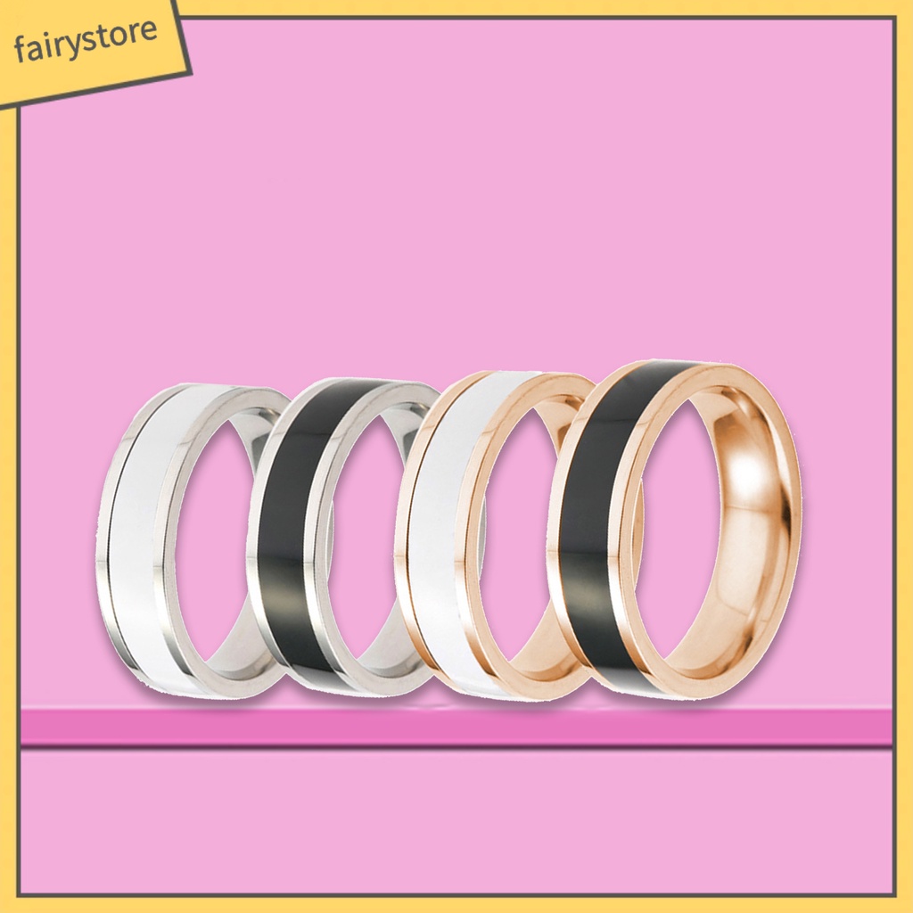 Nhẫn Thép Titan Thiết Kế Đơn Giản Cho Nam