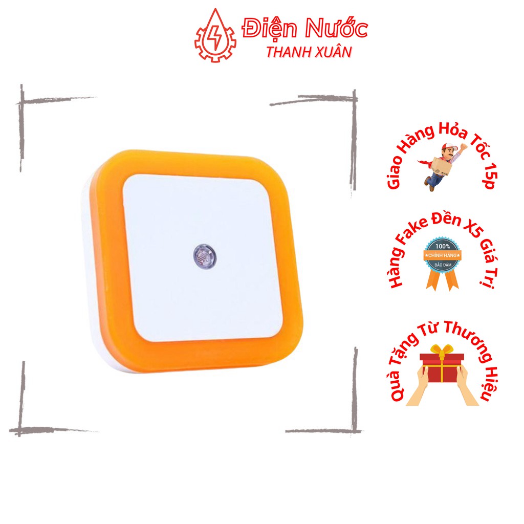 Đèn Ngủ Cảm Biến Tự Sáng Khi Về Đêm Thông Minh, Thiết Kế Độc Đáo Xinh Xắn, Tiết Kiệm Hoá Đơn Tiền Điện 9185