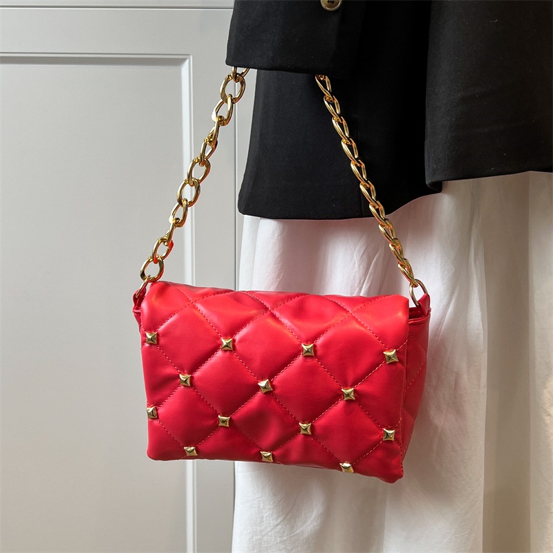 Túi Xách JASMIN NOIR Nữ Họa Tiết Caro Thời Trang