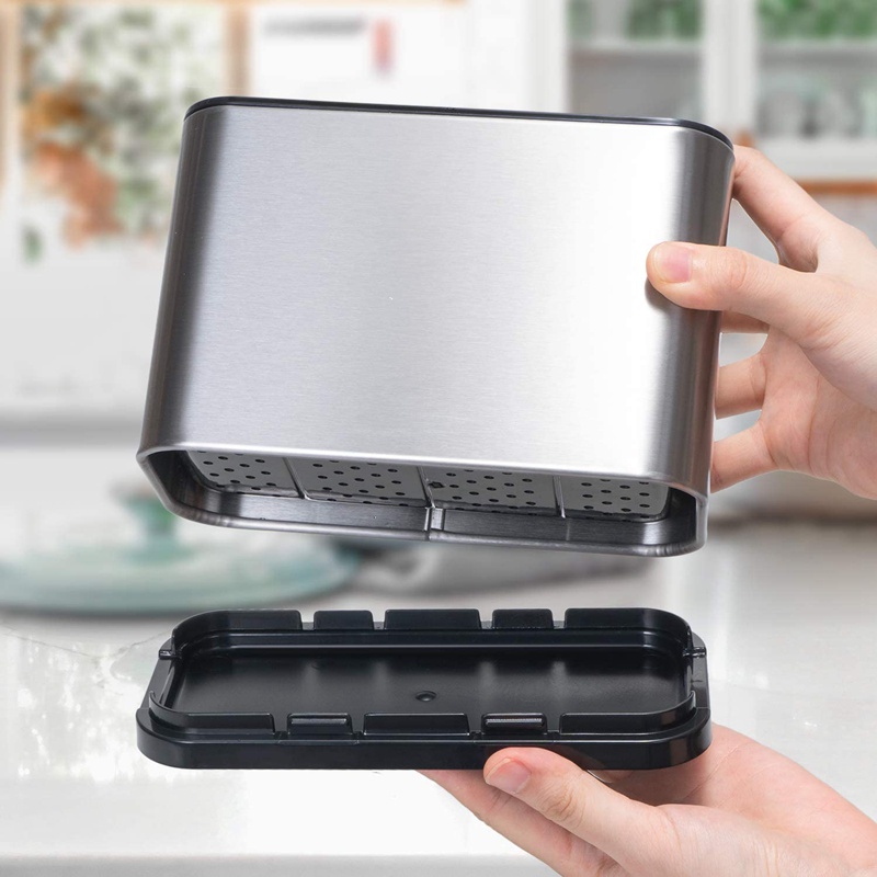 Giá Đỡ Dụng Cụ Nhà Bếp Bằng Thép Không Gỉ Có Thể Tháo Rời