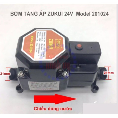 Máy bơm tăng áp ZUKUI 24V 100w/ OSAKA 150w dùng trợ lực máy giặt, vòi sen tắm