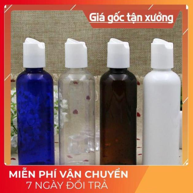 Chai Chiết Mĩ Phẩm ❤ GIÁ TỐT NHẤT ❤ Chai nhựa pet nắp nhấn 100ml,50ml,30ml,20ml chiết mỹ phẩm , phụ kiện du lịch