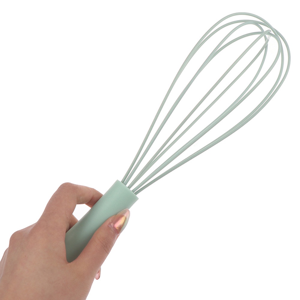 Dụng cụ đánh trứng bằng thép không gỉ với tay cầm silicon tiện lợi chất lượng cao