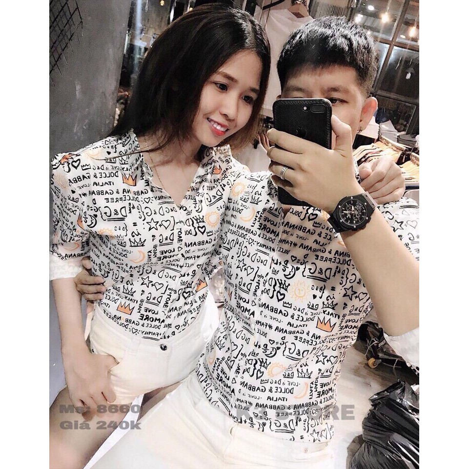ÁO SƠ MI CẶP CHO TÌNH NHÂN
