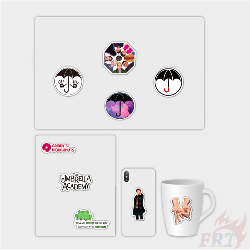 ❉ The Umbrella Academy - Series 02 TV Shows Stickers ❉ 50Pcs/Set Waterproof DIY Fashion Decals Doodle Stickers