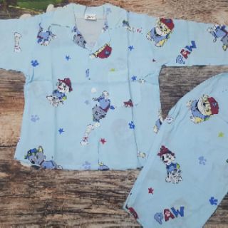 Bộ tole dài pizama cho bé size 5(10-11 ký)