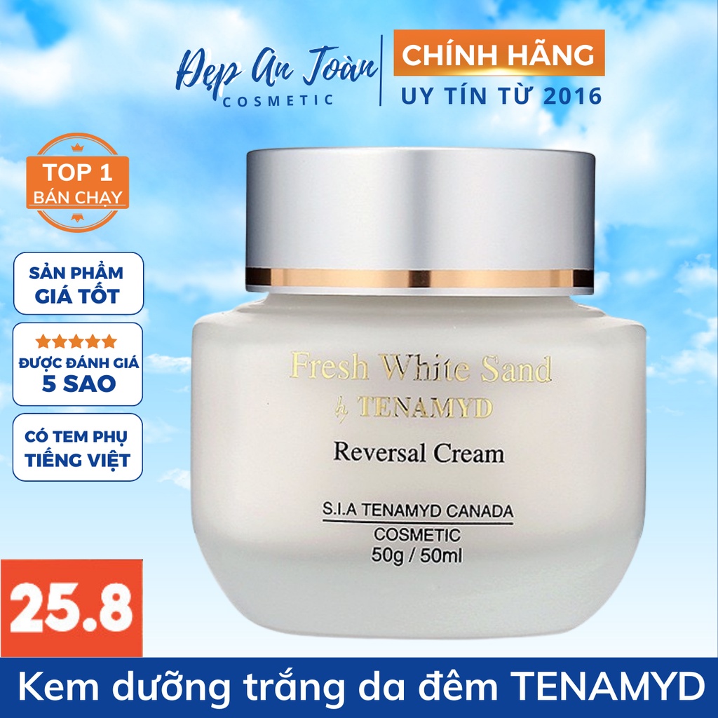 Kem Dưỡng Da, Chống Nám, Chống Nhăn Tenamyd Reversal Cream 50g