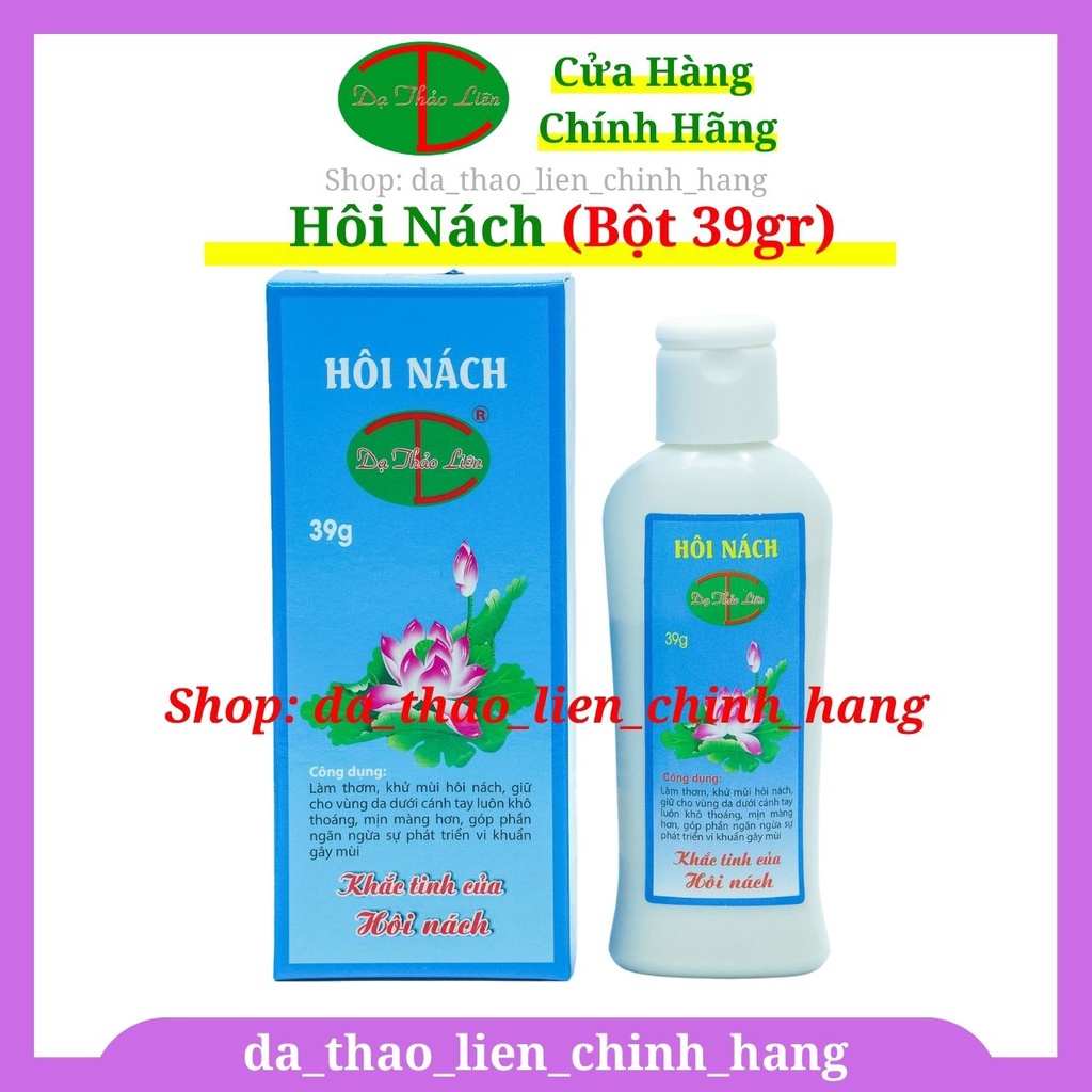 Bột Hôi Nách Dạ Thảo Liên 100% Thảo Dược Thiên Nhiên