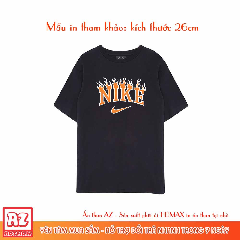 Hình ủi nhiệt Nike Cow HDMAX nhiều kích thước - Patch Sticker logo ủi HD20