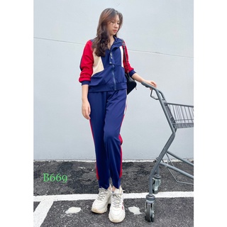 Xả kho Bộ thể thao thu đông nữ B669 - CharmeStore_Set thể thao nữ