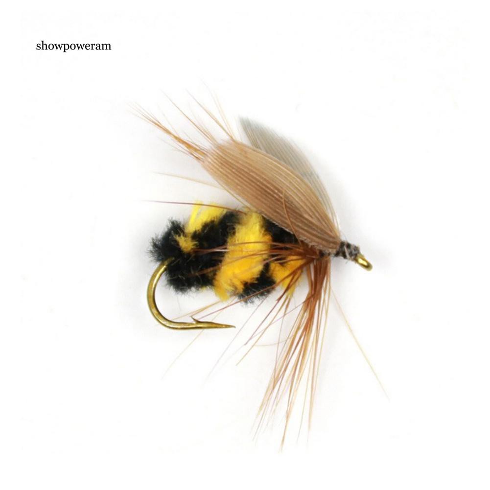 Set 10 mồi câu cá giả hình côn trùng chuyên nghiệp