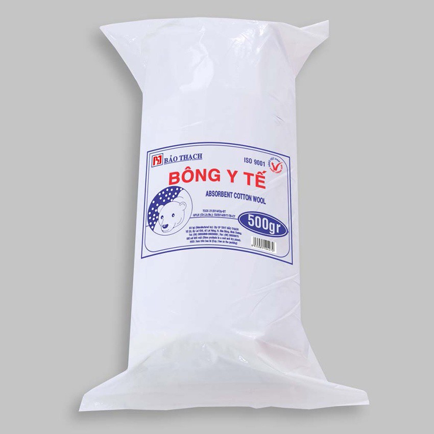 Bông Gòn Y Tế 500g Bảo thạch ( Thấm nước)