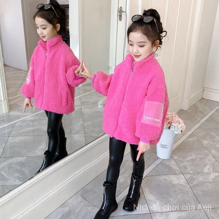 Autumn And Winter Fleece Girl