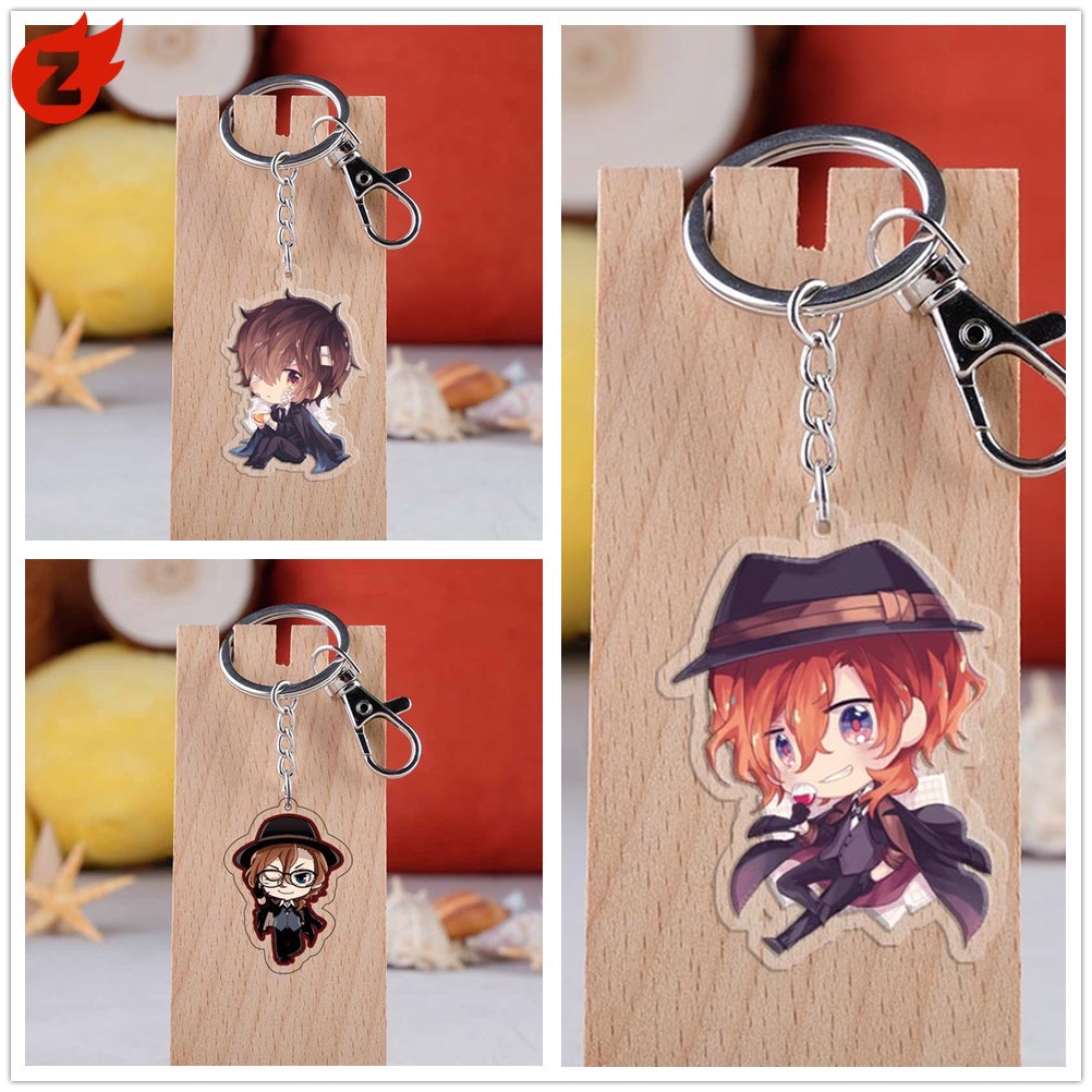 ✨1 Móc Khóa Acrylic Hình Chú Chó Bungo Stray Dogs