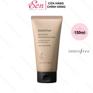 Sữa Rửa Mặt Tro Núi Lửa Kiểm Soát Nhờn INNISFREE Volcanic Pore Cleansing Foam 150ml