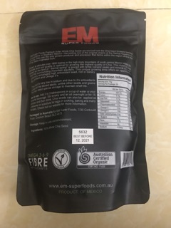1kg Chia black bag