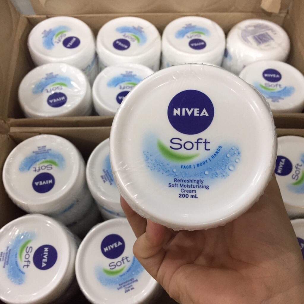 KEM DƯỠNG ẨM NIVEA SOFT, DƯỠNG ẨM CHUYÊN SÂU CHO LÀN DA