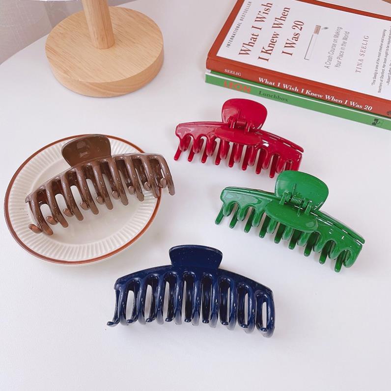 Kẹp Tóc Càng Cua Bóng Loại To Phong Cách Hàn Quốc C64