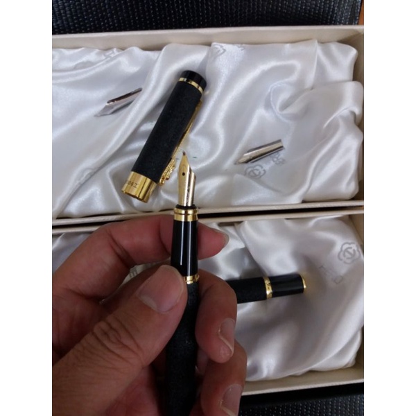 Bút Máy HERO Kí Tên Cao Cấp, luyện viết chữ đẹp nét thanh nét đậm, ngòi cong ngòi thẳng các loại viết chữ Hán, thư pháp