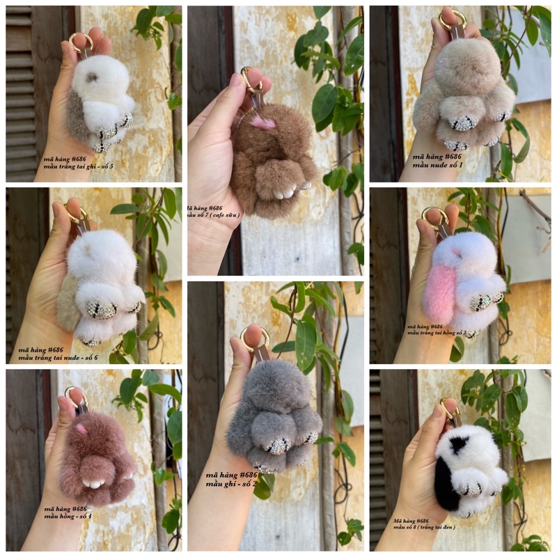 Bông treo túi & thỏ treo túi FL