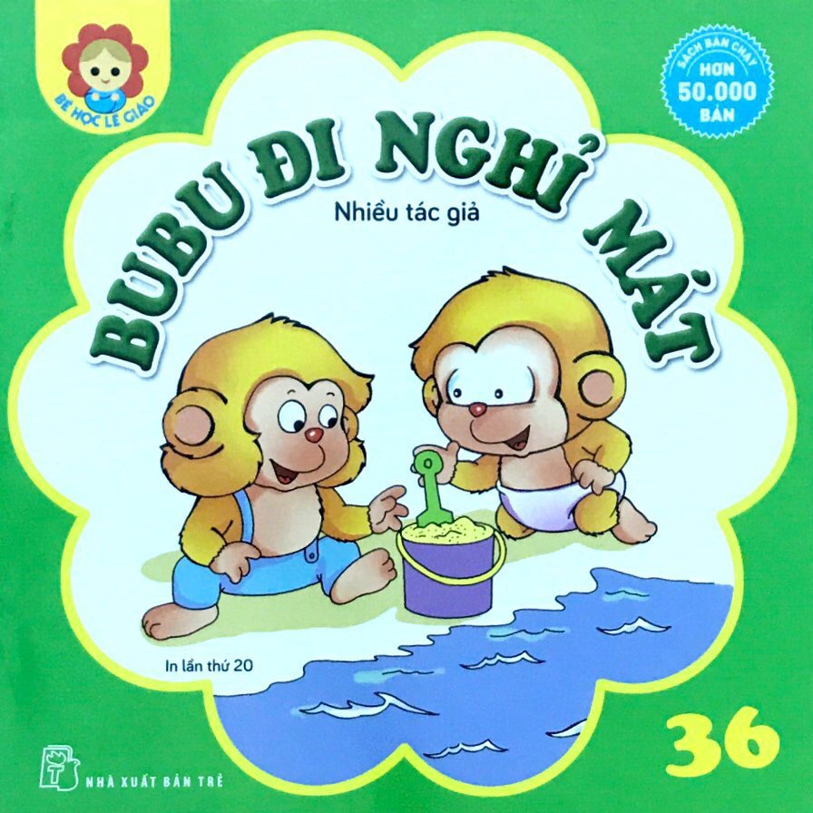 Sách - Bé Học Lễ Giáo - Bubu Tập 36: Đi Nghỉ Mát (Tái Bản)