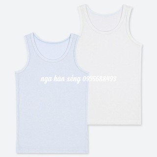 set 2 áo ba lỗ cho bé chất thun làm mát Airism Uniqlo