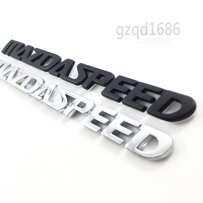 Logo kim loại dùng để trang trí xe hơi Mazda cao cấp