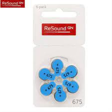 PIN MÁY TRỢ THÍNH SIZE 675 RESOUND - CAM KẾT CHÍNH HÃNG ĐỨC