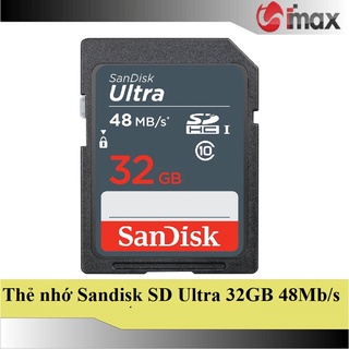 Thẻ nhớ Sandisk SDHC Ultra 32GB 48MB/s
