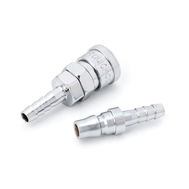 Bộ 2 Đầu Nối Ống Khí Nén 8mm Tháo Gỡ Nhanh Tiện Dụng