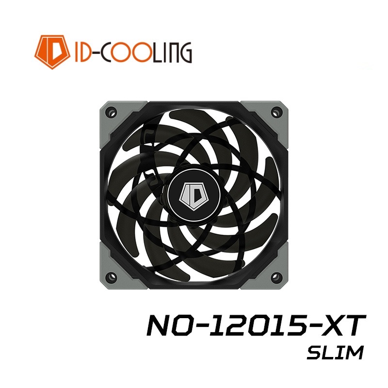 Quạt Fan Case 12cm ID-COOLING NO-12015-XT siêu mỏng chạy êm, hiệu năng cao