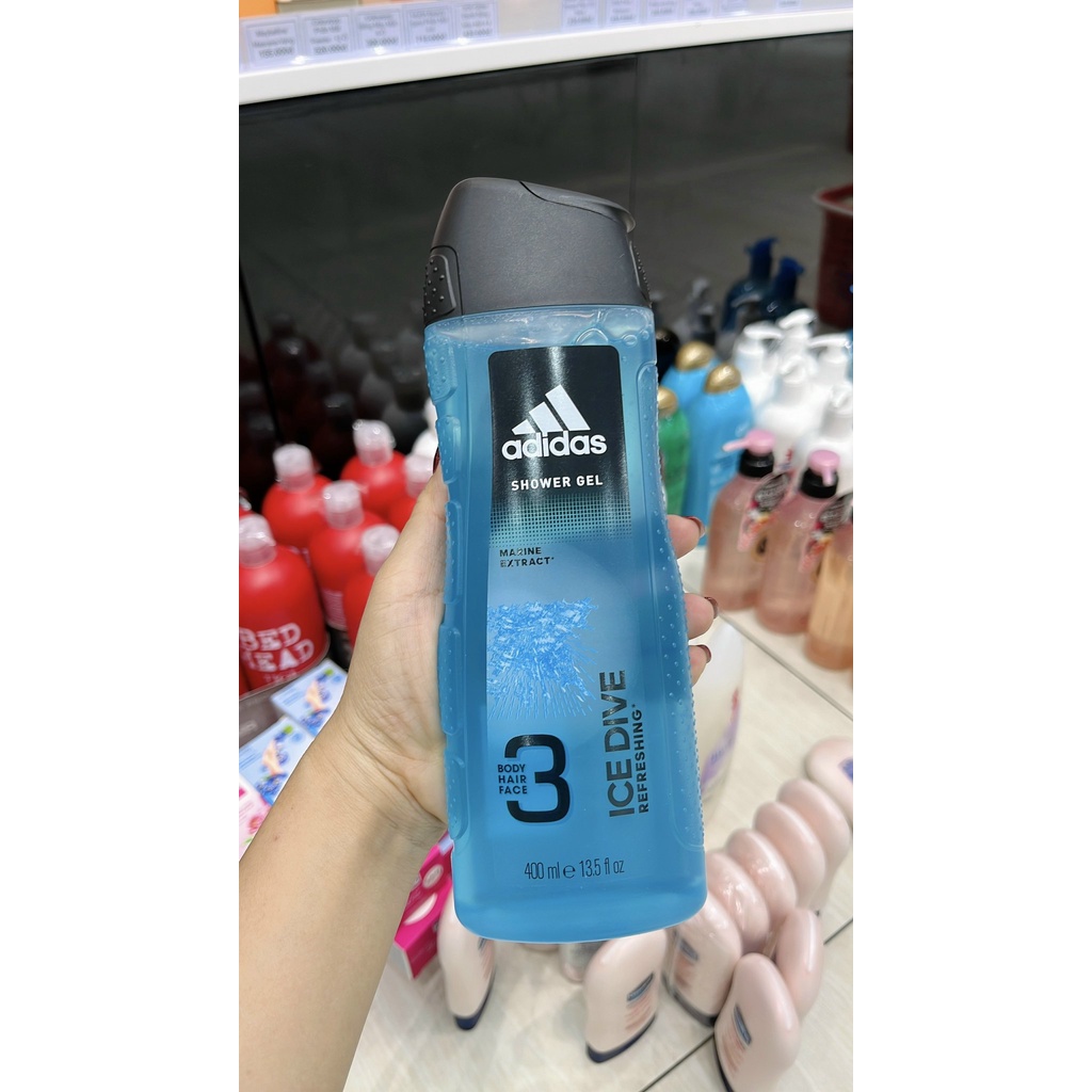 Tắm gội Adidas After Sport Protein Hydrating 400ml - Mẫu 2018