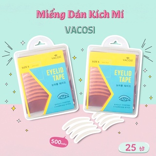 Hộp 500 miếng dán kích mí vacosi eyelid tape