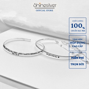 Vòng đô Bạc khắc tên theo yêu cầu LT009- Trang Sức Bạc 925 Shinesilver