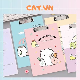 Kẹp Tài Liệu Khổ A4 Hai Mặt Kiểu Dáng Dễ Thương Xinh Xắn