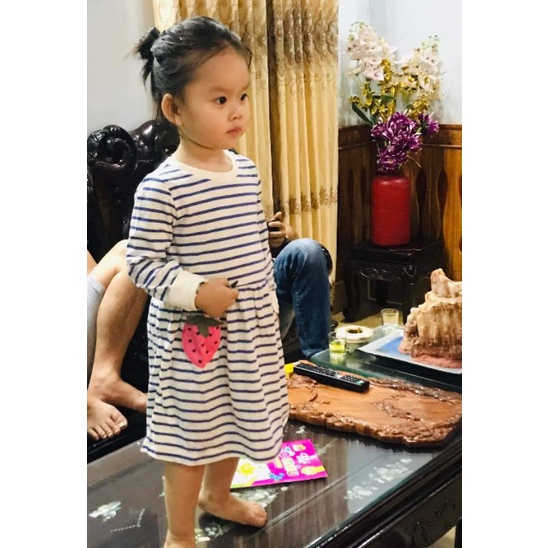 Váy thu đông bé gái🍓Váy bé gái hàng VNXK- Có ảnh thật🍓Váy dài tay bé gái size 7-30kg