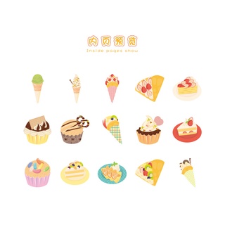 Set 45 Miếng Dán Trang Trí Sổ Tay Nhật Ký Diy