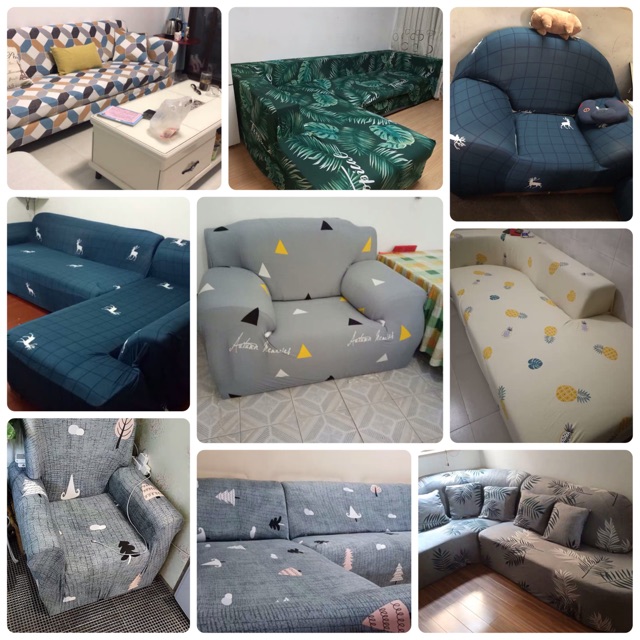 VẢI GA BỌC SOFA hoạ tiết Thỏ baby hug cho ghế sofa L sofa thường