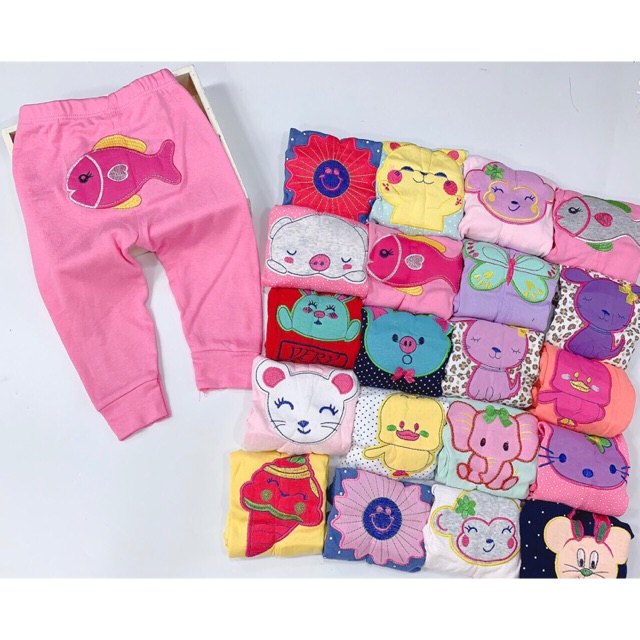 Set 10 quần mông thú vải xuất dư