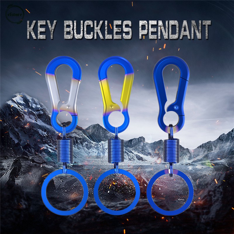 Móc khóa mạ titan thiết kế sáng tạo cho xe hơi