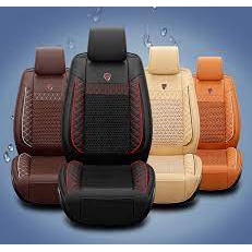 Bọc Ghế Ô Tô - Lót Ghế Ô Tô Hạt Gỗ Cao Cấp Chống Nóng, Massage Lưng,Bao Bọc Da PU Cao Cấp - CARZONE